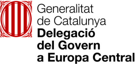 Logo Delegacji Rządu Katalonii na Europę Środkową